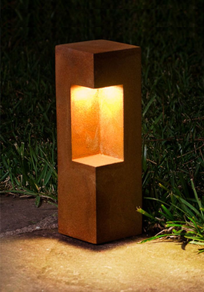 Rammed Earth Bollard